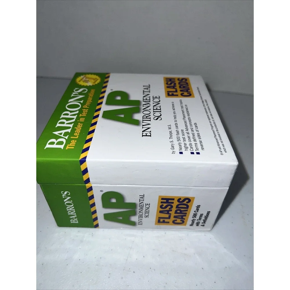Barron's AP Environmental Science Flash Cards Barron's the Leader in Test Prep